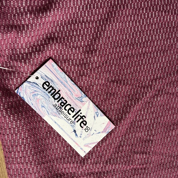 embracelife athleisure Long Sleeve crop top women’s size medium - Picture 3 of 5